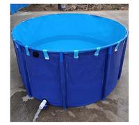 Piscina fuori terra rotonda extra large in tela resistente con fodera rinforzata e robusta struttura in metallo. Ideale per il tempo libero in famiglia e l'allevamento di koi. Installazione facile e