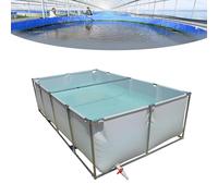 Piscina fuori terra - Tela in PVC resistente, resistente agli strappi, protezione UV, ideale per giardinaggio, nuoto, uso esterno