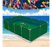 Piscina fuori terra - Tela in PVC resistente, resistente agli strappi, protezione UV, ideale per giardinaggio, nuoto, uso esterno
