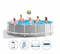 PISCINA FUORITERRA INTEX 28702 PRISMA 305 X 76 CON POMPA FILTRO