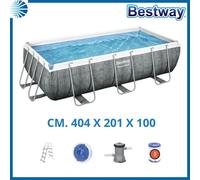 Bestway 56721 piscina fuori terra Piscina con bordi Piscina rettangolare