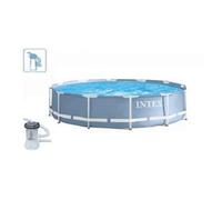 PISCINA FUORITERRA INTEX 28702 PRISMA 305 X 76 CON POMPA FILTRO