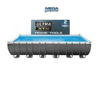 Piscina Fuori terra Rettangolare INTEX 26364 MODELLO 2023 XTR 732 X 366 X 132
