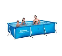 Piscina Fuoriterra Rettangolare Con Telaio 300x201x66 Fuoriterra Bestway 56404