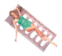 Piscina galleggiante per adulti, lettino gonfiabile per nuoto, lettino portatile per bambini e adulti, spiaggia, fiume, mare, feste, viaggi, vacanze, prendere il sole