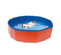 CROCI PISCINA Pieghevole per cani, Vasca da bagno per cani in PVC, Parco giochi per cani all'aperto, Dimensioni: 120X30cm