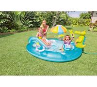 PISCINA GIOCO GONFIABILE BABY ALLIGATORE PLAY PER BAMBINI INTEX CM. 203X173X89