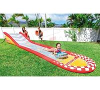 PISCINA GIOCO GONFIABILE PISCINA INTEX SCIVOLO RACING FUN CM. 561X119X76H
