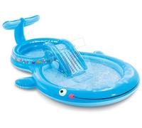 PISCINA GIOCO GONFIABILE PLAY INTEX PISCINE PER BAMBINI BALENA CM. 373x234x99H