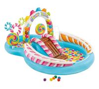 PISCINA GIOCO GONFIABILE PLAY INTEX PISCINE PER BIMBI CANDY ZONE CM. 170x168x122