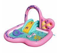 Piscina Gonfiabile a Farfalla Scivolo Forma Farfalla per Giardino, Bambini