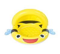 PISCINA GONFIABILE BABY CON TETTUCCIO APE PER BAMBINI 125X95X66CM GIARDINO 51015