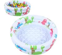 Piscina Gonfiabile Bambini,100 x 40 cm Giardino Piscina Baby,Piscinette Giocattoli Estivi,Piscina Bambini,All'Aperto Piscina,Piscina Anulare per Bambini,Piscina Estiva Per Baby Bambini Neonato