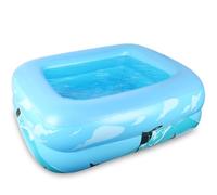 Piscina Gonfiabile Bambini, Piscinette Giocattoli di Estivi, 110 x 83 cm Giardino Piscina Baby, Piscina Anulare per Bambini, Piscina da Giardino per Baby Bambini Esterno Interno
