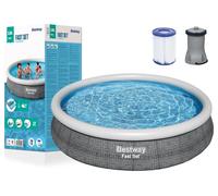 Piscina gonfiabile BESTWAY Fast Set 366 × 76 cm con filtrazione