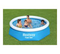 Piscina gonfiabile Bestway in pvc Fast Set Ø 244 x 61 cm Blu