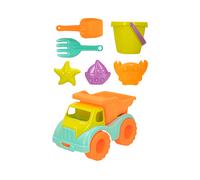 PISCINA GONFIABILE COLORBABY Camión Playa con Cubo e Accessori - Gioco da esterno, 1-2 giocatori