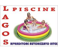 Piscina Gonfiabile Con 3 anelli INTEX cm 147 x 33 cod. 57422