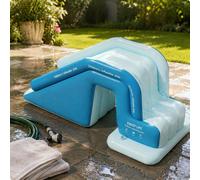 Piscina Gonfiabile con Scivolo Rinforzata Piscina Gonfiabile Grande per