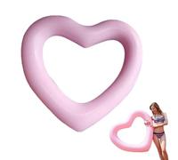 Piscina Gonfiabile Cuore | Anelli da piscina a forma di cuore | Water Fun Heart Float Summer Swimming Tube per Pool Beach Addio al nubilato
