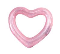 Piscina Gonfiabile Cuore | Anelli da piscina a forma di cuore | Water Fun Heart Float Summer Swimming Tube per Pool Beach Addio al nubilato
