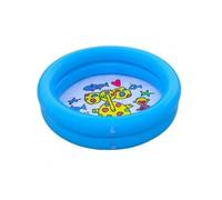 Piscina gonfiabile estiva in PVC tonda spessa e gonfiabile(Blue)