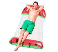 Piscina Gonfiabile Flotte - Piscina Galleggiante, Giocattoli Piscina Gonfiabili Amaca D'acqua | Piscina Gonfiabile Nuoto, Vagabondo Di Anguria Con Pompa, Giocattoli Acquatici Per Spiaggia, Lago