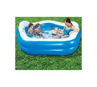 PISCINA GONFIABILE FUORITERRA 213 X 207 X 69 CM CON PORTABICCHIERI CUSCINI