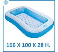 piscina gonfiabile fuoriterra per bambini fuori terra rettangolare intex 57403