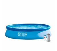 Piscina fuori terra Intex Easy rotonda 28142 pompa filtro 396 x 84 cm - Rotex