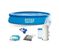 PISCINA GONFIABILE INTEX Easy Set 28158 - dimensioni 457x84 cm, materiale PVC, capacità 9792 litri