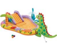 PISCINA GONFIABILE INTEX Playcenter Dino Park - Gioco da esterno, 2 o più giocatori, vinile