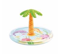 Intex 56433NP - Piscina Gonfiabile Palma con Spruzzino, 173x104 cm, 2+ Anni