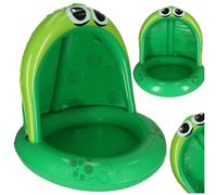Piscina gonfiabile per bambini a forma di rana con tettoia