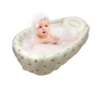 Piscina Gonfiabile Per Bambini - Bacino Da Bagno Portatile, Vasca Spa Pieghevole | Funzionalità Di Supporto Degli Schieni, Piscina Per Doccia Da Viaggio Leggera, Vasca Per Bambini Con Gonfiore Rapido,