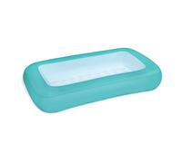 Piscina gonfiabile per bambini BESTWAY rettangolare 165 × 104 × 25 cm con fondo gonfiabile