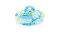 piscina gonfiabile per bambini con set anello e palla 122 × 25 cm