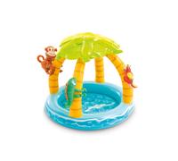 Piscina gonfiabile per bambini con tettoia a isola Intex