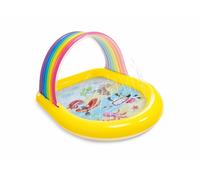 INTEX 57156 - PISCINA BABY ARCOBALENO CM147X130X86