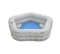 Piscina Gonfiabile da Giardino con Sedute