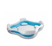 Intex piscina gonfiabile 4 sedili porta bevande nuoto famiglia 56475 Nuovo