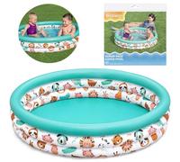 Piscina gonfiabile per bambini Safari Animali 122 cm