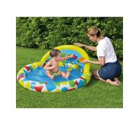 PISCINA GONFIABILE PER BAMBINI SPLASH & LEARN 120X117X46CM 5 FORME SCHIUMA 52378