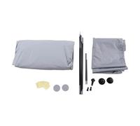 Piscina gonfiabile pieghevole per bambini da esterno, ideale per la casa, con parasole e doccia per neonati.