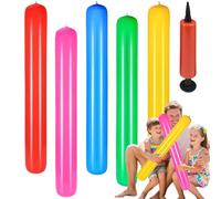 Piscina Gonfiabile Piscina - 5 Pz Galleggiante Gonfiabile | Giocattoli d'acqua portatile All'aperto, gigante novità Waterparkk Playnoodle Per Travel Lake Beach Sport Attività per adulti