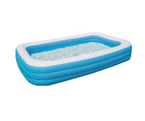 PISCINA GONFIABILE RETTANGOLARE 183X305X56H BESTWAY 54009 3 ANELLI BAMBINI