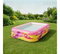 Piscina Gonfiabile Rettangolare Resistente Vasca Robusta per Terrazzo, Bambini