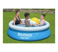 Bestway 57392-7 Piscina gonfiabile Fast Set - forma rotonda 1.83 m x 51 cm, azzurro