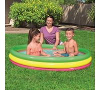 Piscina Gonfiabile Tonda Arcobaleno cm 152x30 Baby Summer