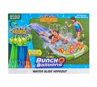 PISCINA GONFIABILE ZURU Bunch O Balloons Water Slide Wipeout - Gioco da esterno, 1-3 giocatori